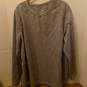 Zuda Long Sleeve Shirt, Heather Gray 2X